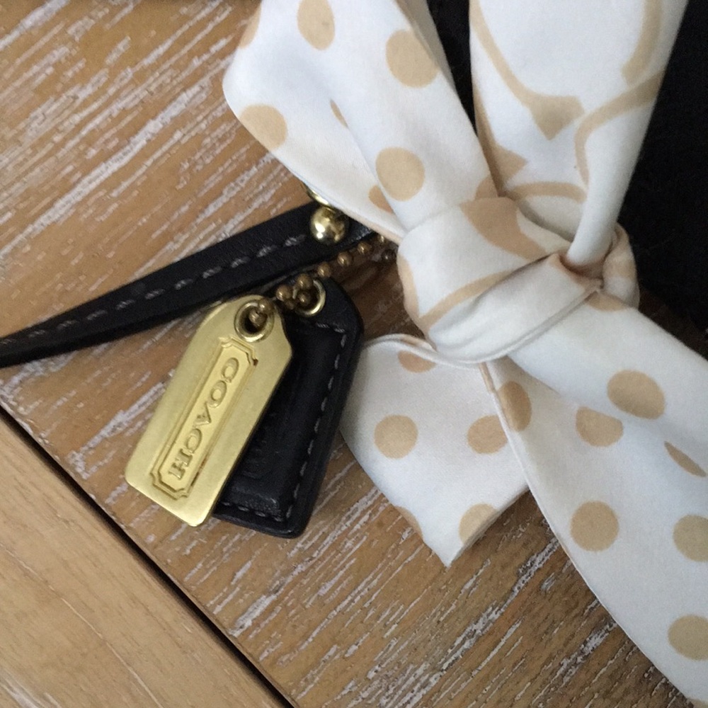Vintage Coach Black Clutch Purse Bag - Picture 3 of 4